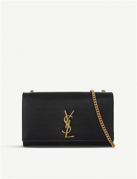 ysl tasche schwarz leder|Taschen von SAINT LAURENT für Damen .